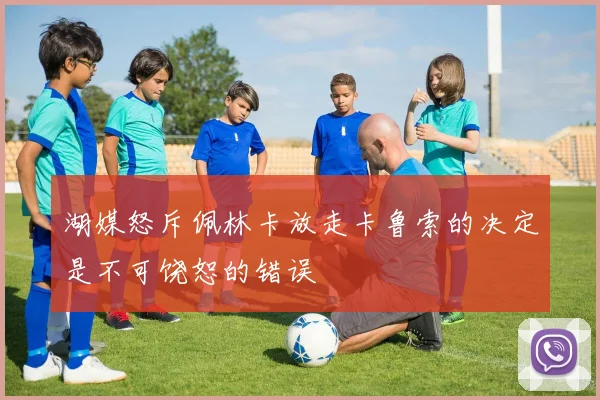 湖媒怒斥佩林卡放走卡鲁索的决定是不可饶恕的错误
